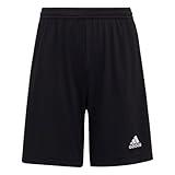 Adidas Kids' Entrada 22 Shorts, Black, X-Large