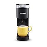 Keurig K-Mini Single Serve K-Cup Pod Coffee Maker, 6 to 12oz Brew size, with Cord Storage, Perfect for Small Spaces, Black