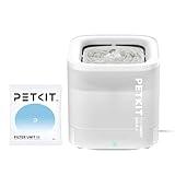 PETKIT New Cat Water Fountain with Wireless Pump, Ultra Quiet 65oz/1.85L Pet Water Fountain for Cats and Dogs Inside, Detachable Design Easy to Clean and Assemble, Filters Included