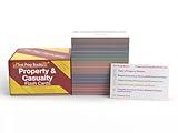 Property and Casualty Insurance Study Cards: Property and Casualty Insurance License Exam Prep with Practice Test Questions [Full Color Cards]