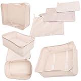 GALPADA 7pcs Travel Packing Cubes Lightweight Luggage Organizers for Clothes Shoes and Toiletries Versatile Travel Accessories for Efficient Packing and Wrinkle Prevention
