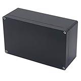 Otdorpatio Project Box ABS Plastic Black Electrical Boxes IP65 Waterproof DIY Electronic Junction Box Power Enclosure 7.87 x4.72 x2.95 inch (200x120x75 mm)