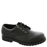 Skechers Men's Work Cottonwood Cantix Leather Slip Resistant Shoe Food Service, BLK, 10.5