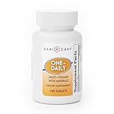 GeriCare One-Daily Multi-Vitamin & Minerals, Dietary Suplement Tablets (100 Count (Pack of 1))