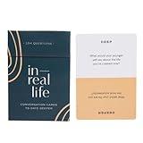 in Real Life Conversation Cards to Date Deeper - Dating Games for New Couples - Dating Card Game - Conversation Cards for Couples - Relationship Card Game