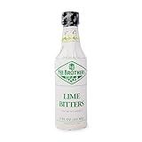Fee Brothers Lime Cocktail Bitters - Aromatic Cocktail Mixer & Concentrated Flavoring, Gluten Free, Vegan-Friendly, 5 fl oz
