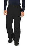 SkiGear Men's Snow Sports Cargo Pants, Black, Large/34" Inseam