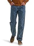 Wrangler Authentics Men's Classic 5-Pocket Relaxed Fit Cotton Jean, Stonewash, 38W X 30L