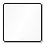 SmartSign Blank Bordered Parking Sign | 24" x 24" 3M Engineer Grade Reflective Aluminum, Made in USA