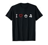 I Heart House Music Icons T-Shirt
