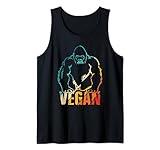 Vegan Gorilla Vegan Vegetarian Vegetarian Diet Tank Top