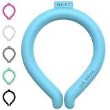 Neck Cooling Tube, Wearable Cooling Neck Wrap for Hot Summer, Reusable 18℃/64℉ Ice Ring Neck Cooler for Heat Outdoor Sports,Outdoor Workers（Blue）