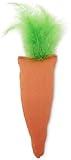 OurPets 100-Percent North American Catnip Filled Carrot Cat Toy 24 Karat