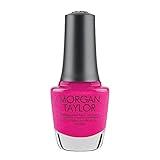 Morgan Taylor Nail Lacquer (All Dolled Up) Hot Pink Nail Polish, Finger Nail Polish, Long Lasting Nail Polish, Hot Pink Nail Lacquer, Finger Nail Polishes, .5 ounce