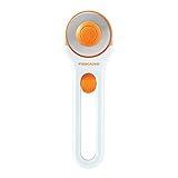 Fiskars Rotary Paper Edger, 45mm Premium Steel Blade, Ideal for Paper, Cardstock, Fabric and Vinyl