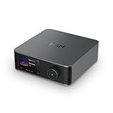 WiiM Ultra Music Streamer & Digital Preamp | 3.5" Touchscreen, Compatible with Google Cast & Alexa, Stream Spotify, Amazon Music, Tidal & More | HDMI ARC, Phono Input & Headphone Output | Space Gray