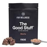 For Wellness The Good Stuff™ Focus Blend (30 Servings Pouch), Non-Dairy Coffee Supplement – Stimulates Cognitive Function & Mental Clarity