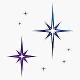 MAGNET Second Star To The Right Magnetic Vinyl Sticker Decal Magnet 5"
