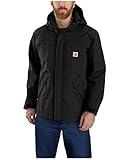 Carhartt mens Storm Defender Loose Fit Heavyweight Jacket Work Utility Outerwear, Black, X-Large US