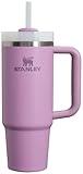 Stanley Quencher H2.0 Tumbler with Handle & Straw 30 oz | Twist On 3-Way Lid | Cupholder Compatible for Travel | Insulated Stainless Steel Cup | BPA-Free | Lilac