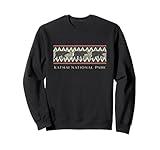 Katmai National Park Retro Bear Graphic Sweatshirt