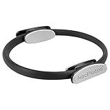 AeroPilates Magic Circle Pilates Ring for Mat & Reformer Workouts - Fitness Ring Pilates Circle with Padded Foam Grips - Arms, Chest and Inner Thigh Exercise Equipment