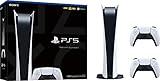 Sony Playstation 5 Digital Edition PS5 Console. (Disc Free)+ Additional Controller (Renewed)