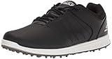 Skechers Men's Pivot Spikeless Golf Shoe, Black, 10.5 Wide