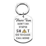 Funny Back to School Supplies for Students, Dorm Room Essentials for Girls Boys Guys, College Dorm Room Essentials, Boy Girl Back to School Stuff Aesthetic, Off to College First Day of School Keychain