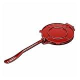 ABOOFAN 12 Inch Dough Presser - Eco-Friendly Aluminum Tortilla Press for Tacos Pitas and Flatbreads - Easy to Use Kitchen Tool for Perfectly Shaped Tortillas