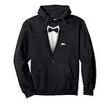 Tuxedo with Bowtie For Funny Wedding And Special Occasions Pullover Hoodie