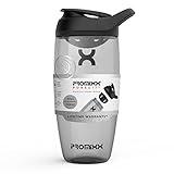 Promixx PURSUIT Protein Shaker Bottle – Premium Sports Shaker Bottles for Protein Mixes and Supplement Shakes – Easy Clean, Durable Protein Shaker Cup