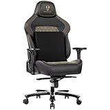 Big and Tall Gaming Chair 440LBS Gaming Chair with Metal Base Memory Foam Lumbar 4D Adjustable Armrest Gaming Chair for Heavy People Ergonomic High-Back Computer Chair