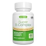 Super B-Complex – Methylated B Vitamins, MTHFR Supplement with Methylfolate & B12 Methylcobalamin, Sustained Release, Clean Label, Vegan, Lab Verified, 60 Small Tablets by Igennus