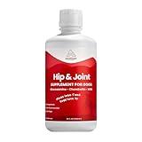 Paramount Pet Health Liquid Glucosamine for Dogs, 1600 mg Glucosamine Liquid for Dogs Hip & Joint Supplement, Ideal for Mobility & Comfort, Easy-to-Use Liquid MSM, Chondroitin, Made in USA, 32 oz