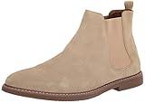 Steve Madden Men's Highline Chelsea Boot, Sand Suede, 10