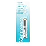 Neutrogena Hydro Boost Hydrating Concealer Stick for Dry Skin, Oil-Free, Lightweight, Non-Greasy and Non-Comedogenic Cover-Up Makeup with Hyaluronic Acid, 40 Medium, 0.12 Oz
