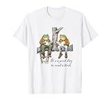 It's A Good Day To Read A Book Funny Frog Toad T-Shirt