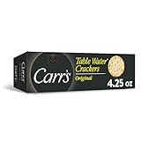 Carr's Table Water Crackers, Baked Snack Crackers, Party Snacks, Original (6 Boxes)