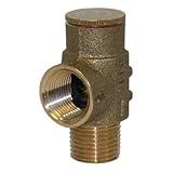 Merrill MFG PRVNL50 1/2" No-Lead Pressure Relief Valve, Brass