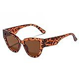 CHUANTEN Personalized Square Vintage Men's and Women's Exclusion Holiday Decorative Sunglasses (Color : D, Size : 1)