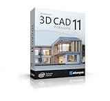 Home design and 3D construction software compatible with Windows 11, 10, 8.1, 7 – Home planning from blueprints to interior design - 3D CAD 11 Professional