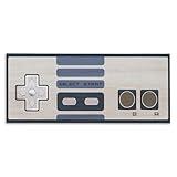Stupell Industries Vintage Video Game Entertainment System Classic Controller Blue, Designed by Daphne Polselli Canvas Wall Art, 40x17