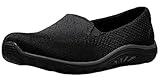 Skechers Women's Reggae Fest-Willows Loafer Flat, Black Mesh, 7.5