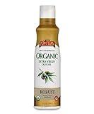 Pompeian USDA Certified Organic Extra Virgin Olive Oil Non-Stick Cooking Spray, Full-Bodied Flavor, Perfect for Salads and Pasta Drizzling, Naturally Gluten Free, Non-Allergenic, Non-GMO, No Propellants, 5 FL. OZ., Single Bottle