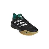 adidas Unisex Dame Certified 3 Basketball Sneaker, Collegiate Green/Black/White, 10 US Men