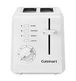Cuisinart 2-Slice Toaster, Compact, White, CPT-122