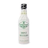 Fee Brothers Mint Cocktail Bitters - Aromatic Cocktail Mixer & Concentrated Flavoring, Gluten Free, Vegan-Friendly, 5 fl oz
