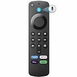 for AMZ FireStick (2nd/3rd Gen), for Fire TV Stick/TV Cube 4K (1st/2nd Gen)/4K Max (1st Gen, 2nd), TV Stick Lite, Replacement Alexa Voice Remote for Fire Smart TVs and Amazon Streaming Device