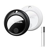 2025 [Apple MFi Certified] (iOS Only) Bluetooth Tracker Smart Finder for Apple Find My, iPhone Card Wallet Finder GPS Tracker, 5-10 Years Battery, Keys Finder and Item Locator for Keys, Bags, Passport